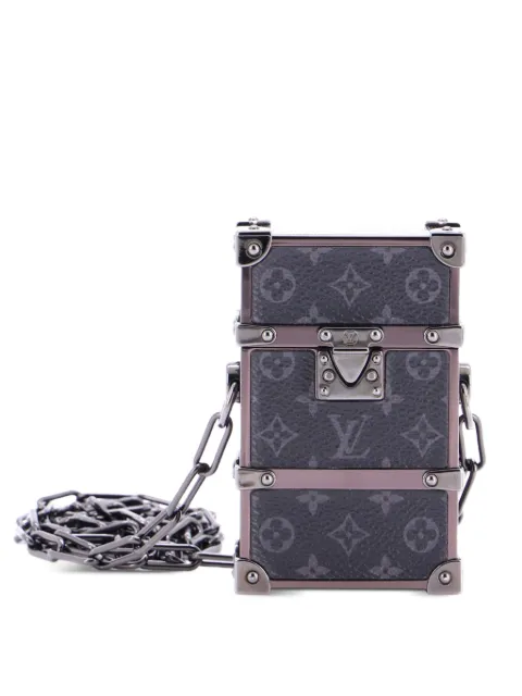 Louis Vuitton Pre-Owned Trunk Box Pouch Monogram Eclipse Canvas crossbody bag Black WM5Y8LG0J0UOV2ZD