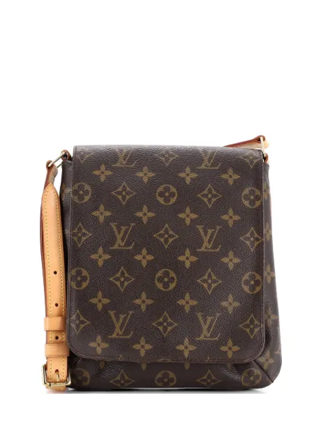 Louis Vuitton Pre-Owned Musette Salsa Handbag Monogram Canvas PM shoulder bag Brown W39VEU4YZZOW85KZ