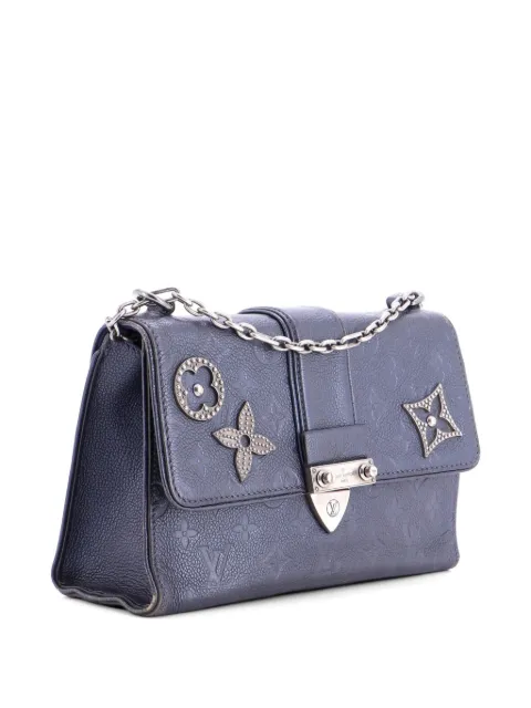 Louis Vuitton Pre-Owned Saint Sulpice Handbag Pins Monogram Empreinte Leather PM shoulder bag Blue A8WZTYBP673IBN5Y