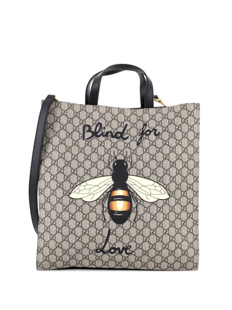 Gucci Pre-Owned Convertible Soft Open Printed GG Coated Canvas Tall tote bag Brown 4ZHZ7NOREHT5SBXC