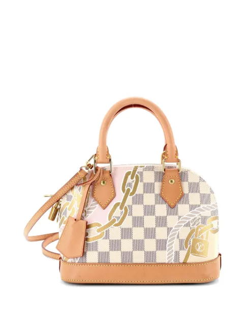 Louis Vuitton Pre-Owned Alma Handbag Limited Edition Nautical Damier BB satchel Multicolour 2LGQ1RGC4HBWTVKH