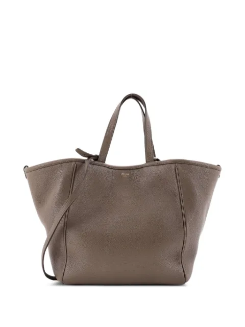 Celine Pre-Owned Folded Cabas Leather Small tote bag Neutrals XVLM6W0C1XT9XGC5