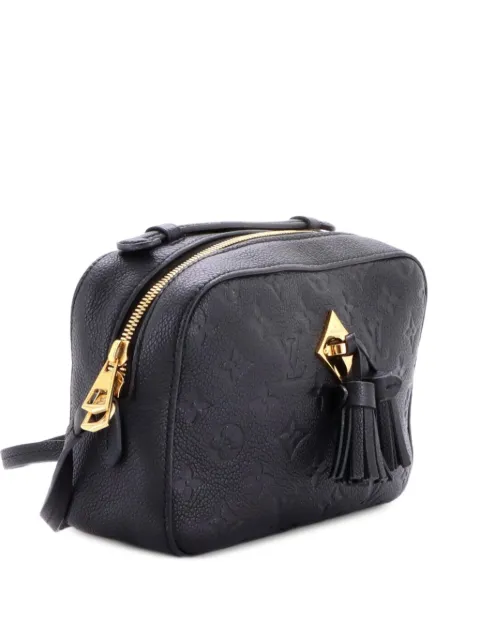 Louis Vuitton Pre-Owned Saintonge Handbag Monogram Empreinte Leather crossbody bag Black UDJSZUDT4UHWIJ7U