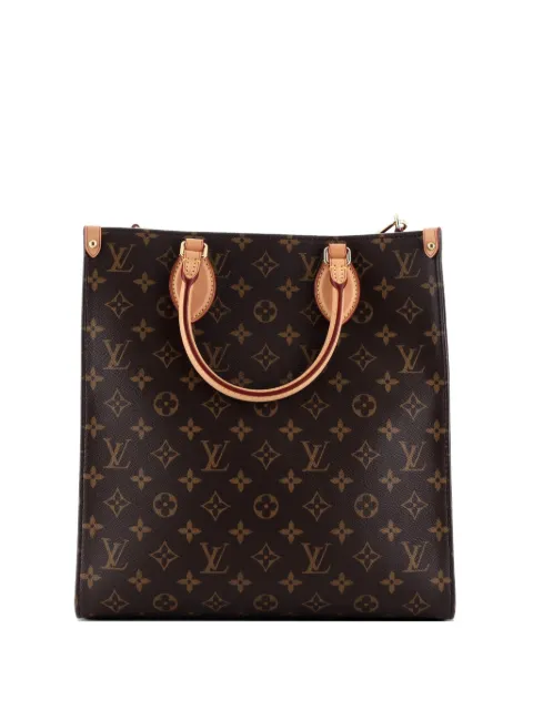 Louis Vuitton Pre-Owned Sac Plat NM Bag Monogram Canvas PM shoulder bag Brown J7IIZW99UXUSBFEM