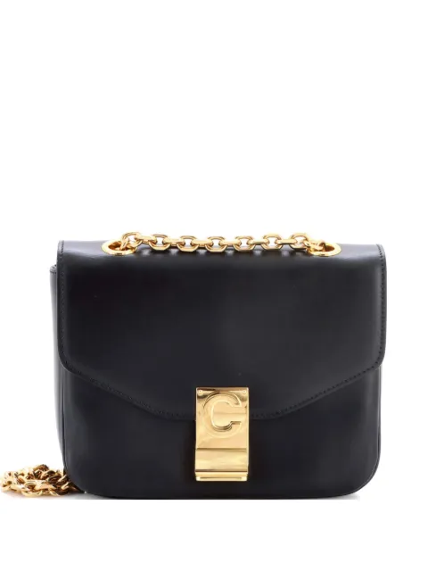 Celine Pre-Owned C Bag Leather Small shoulder bag Black G9XC1212A3Q8TUQK