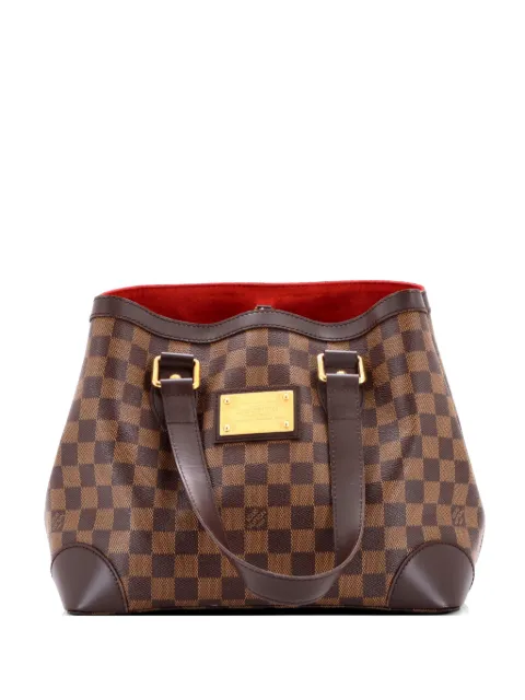 Louis Vuitton Pre-Owned Hampstead Handbag Damier PM tote bag Brown FQKFR3CSDFJ80AQR