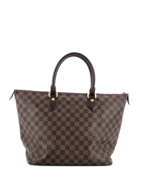 Louis Vuitton Pre-Owned Saleya Handbag Damier MM tote bag Brown QTBLPWXJOOHQK6T3