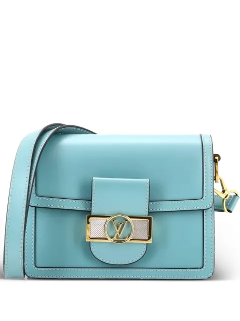 Louis Vuitton Pre-Owned Dauphine Calfskin Mini shoulder bag Blue CXYC5X1TGWVDH6TW