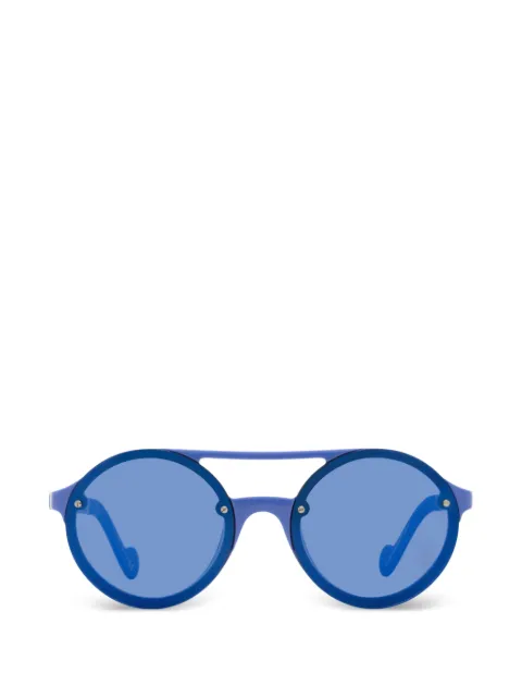 Moncler Eyewear rimless round-frame sunglasses Blue ML006453