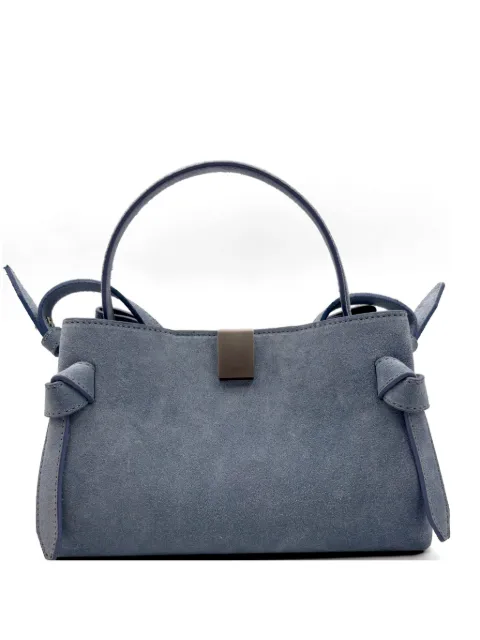 Yuzefi Gyoza knot-detail shoulder bag Blue GYOZAMINI