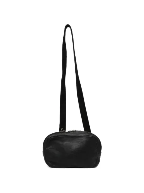Guidi leather belt bag Black BV04
