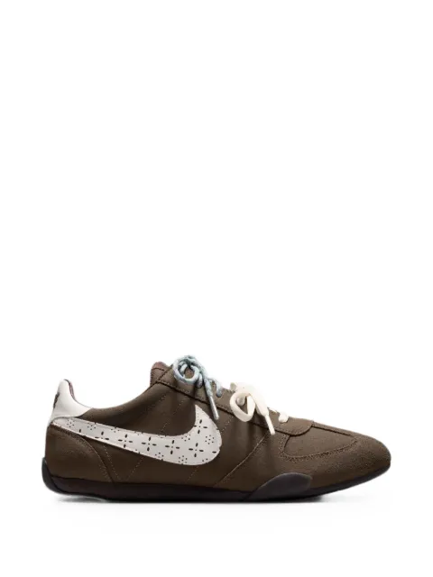 Nike perforated-logo suede sneakers Brown IR5693