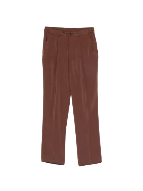 Hevo Torrecanne pleated trousers Brown TORRECANNE24