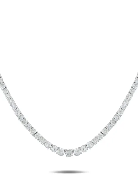 LB Exclusive diamond necklace Silver MF03041526