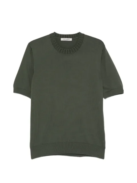 Fileria ribbed-trim short-sleeve T-shirt Green 5718818163