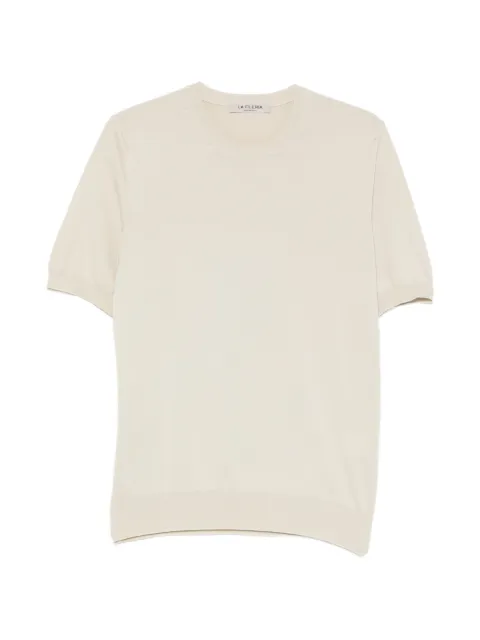 Fileria short-sleeve crew-neck T-shirt Neutrals 5713621810