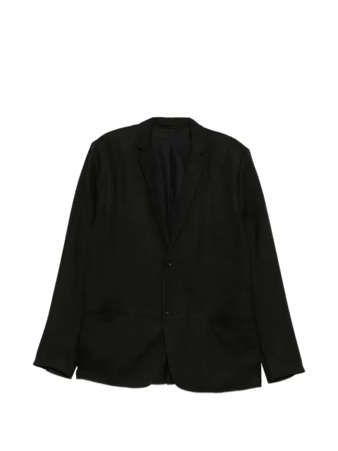 Label Under Construction buttoned front-pocket blazer Black FJC321CCFC3