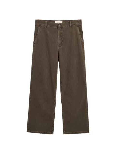 Jeanerica Genua chevron trousers Brown A5PDGM008007