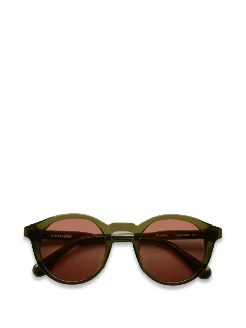 Sun Buddies Zinedine round-frame sunglasses Green ZINEDINE