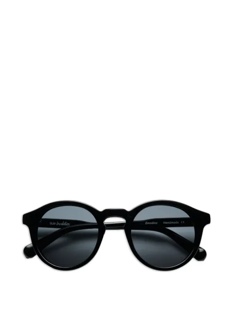 Sun Buddies Zinedine round-frame sunglasses Black ZINEDINE