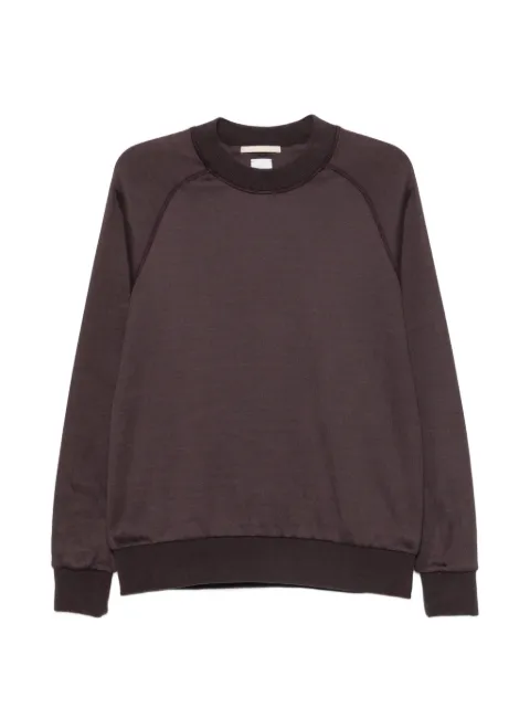Eleventy raglan-sleeve side-stripe sweatshirt Red N75FELN08FEL26005