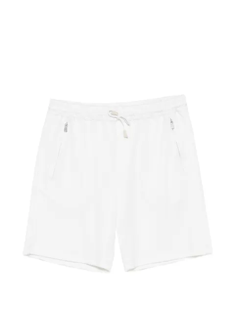 Eleventy drawstring-waist shorts White N75FELN16TES0K034