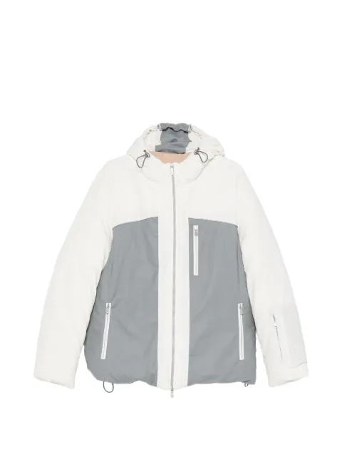 Eleventy zip-pocket jacket White N75GBTN35