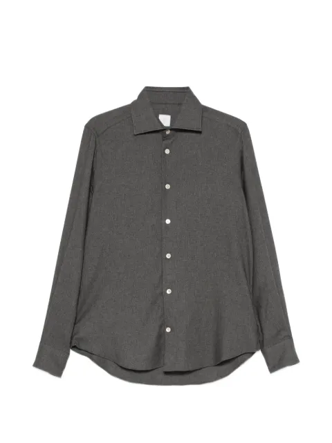 Eleventy button-up long-sleeve shirt Grey N75CAMH11TES0N172