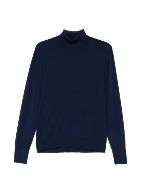 Eleventy roll-neck wool sweater Blue N76MAGN16MAG24001