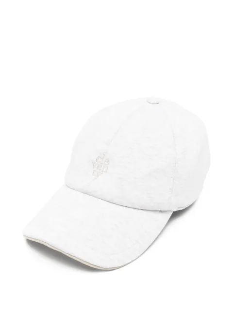 Eleventy logo-embroidered touch-strap baseball cap Grey N77CPLN30TES0N158