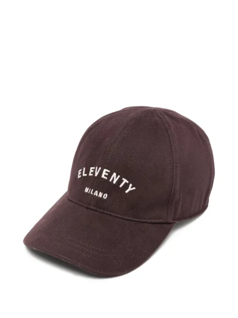Eleventy logo-embroidered baseball cap Purple N77CPLN20TES0N095