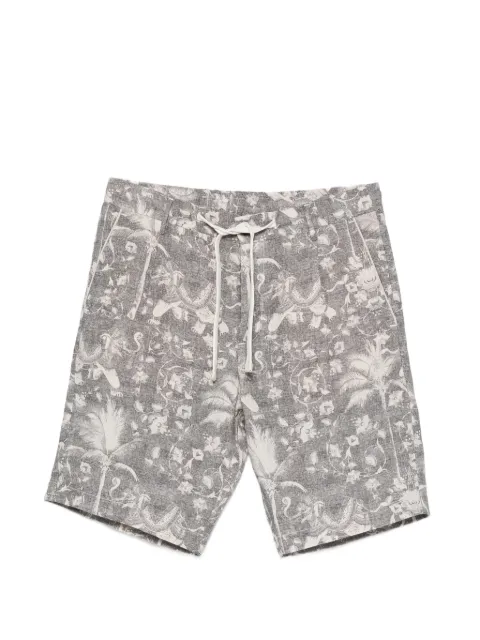 Eleventy drawstring-fastening shorts Black N75BERN02TES0N280