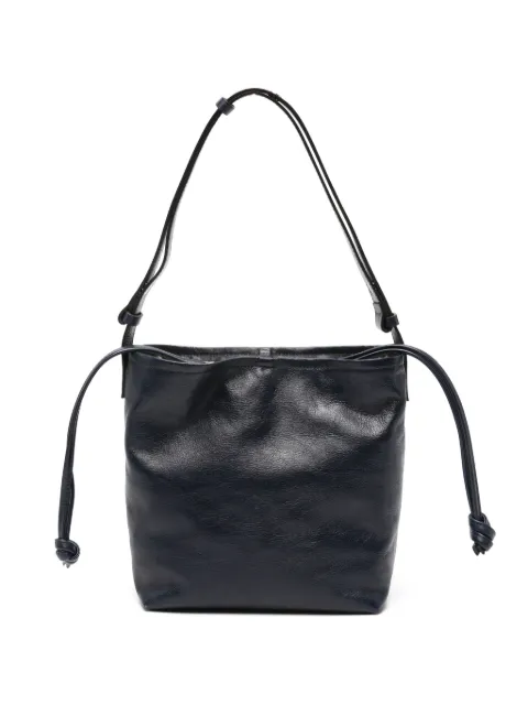 HAGS Bubu leather shoulder bag Blue BUBU26065574