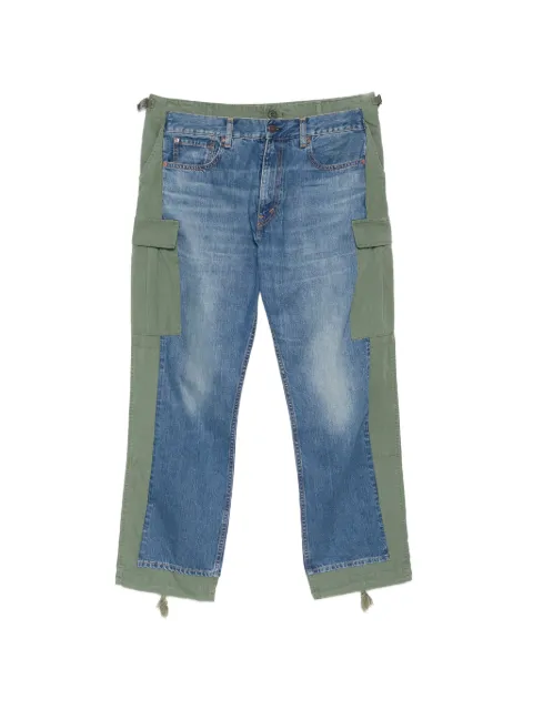 Junya Watanabe MAN patchwork cargo pants Blue WQP202