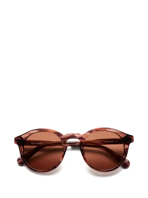 Sun Buddies Zinedine round-frame sunglasses Brown ZINEDINE