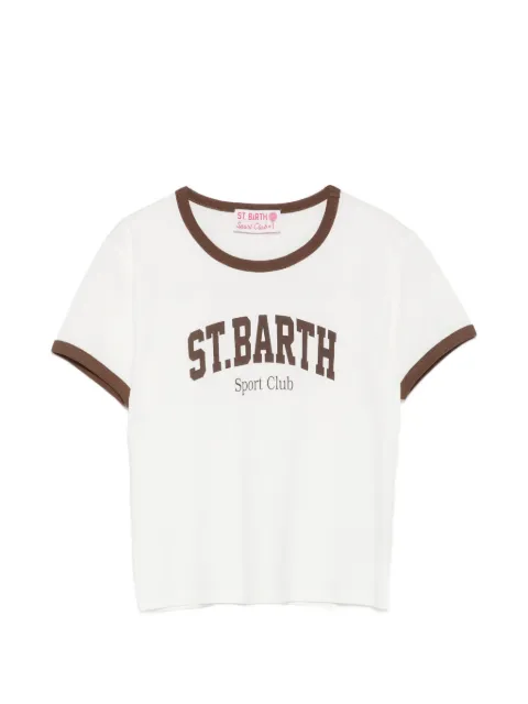 MC2 Saint Barth logo-print T-shirt White EMI0003