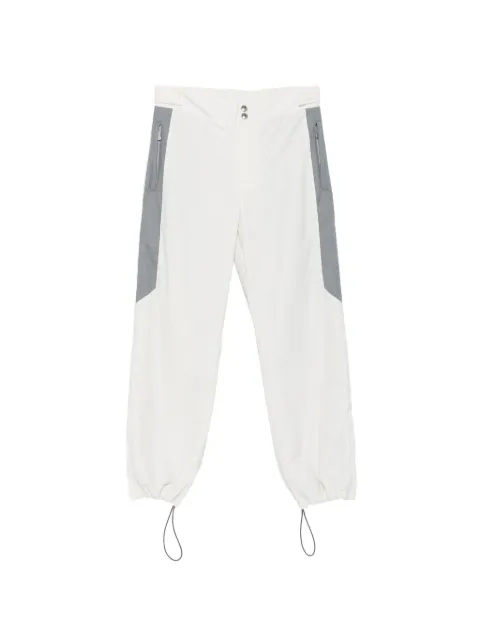 Eleventy contrast-panel trousers White N75PANN16TES0N343