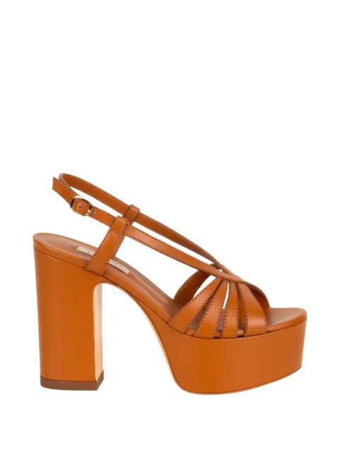 Casadei Elsa strappy platform sandals Neutrals 1L463B1201C2124