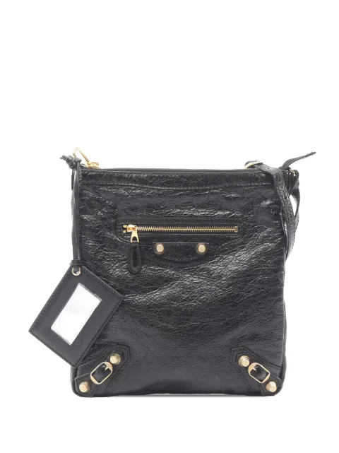 Balenciaga Pre-Owned 2010-2026 Motocross Classic Flat crossbody bag Black YN56B247JDEJT067