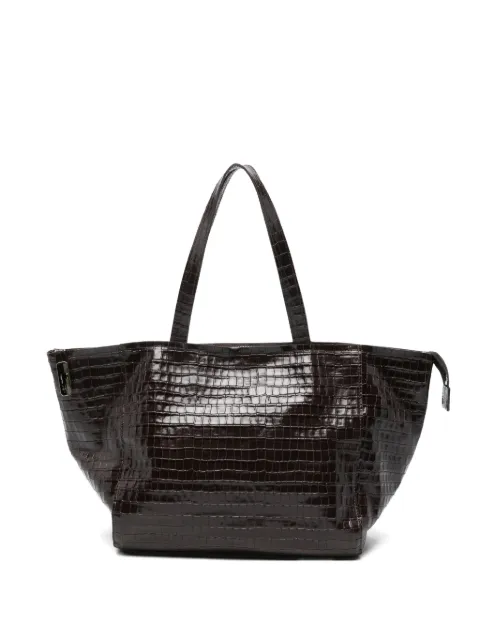 HAGS medium Miranda croc-effect tote bag Brown MIRANDAM090435