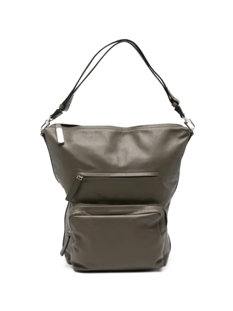 HAGS Judy leather backpack Green JUDY019704