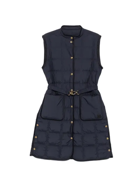 Moncler Cygnette quilted gilet Blue L20931A00149597YW