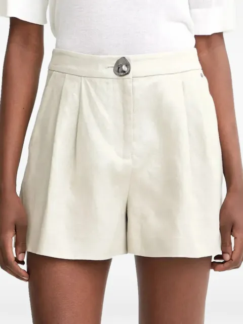 Armani Exchange pleat-detail shorts White XW001983AF21530