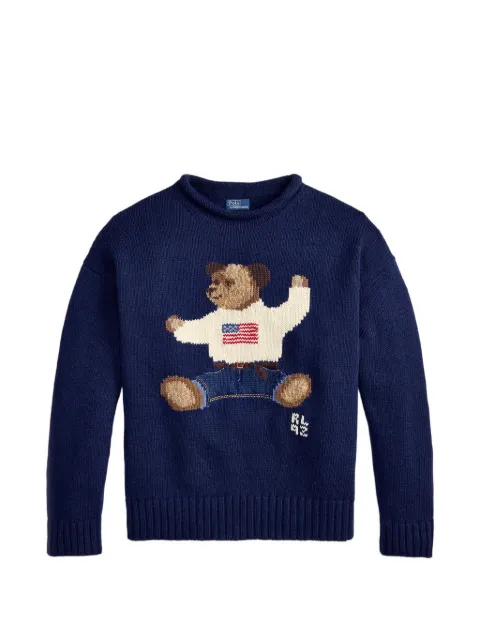 Polo Ralph Lauren Polo Bear rollneck sweater Blue 211A12720001