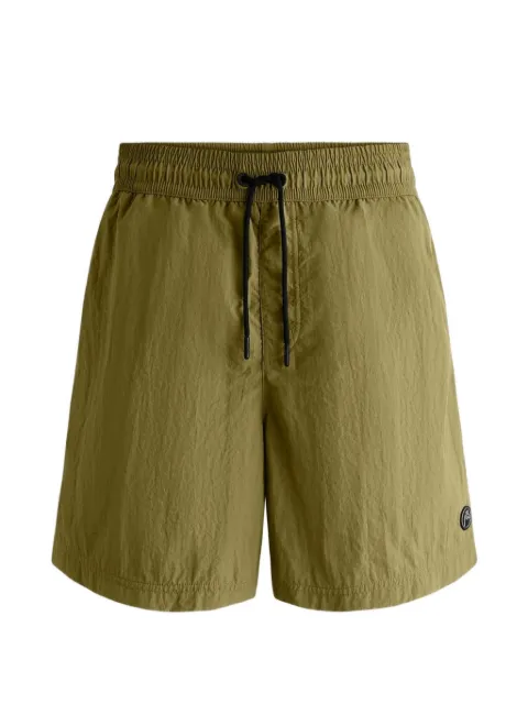 Fusalp Halfi logo-patch swim shorts Green 26EJ2523