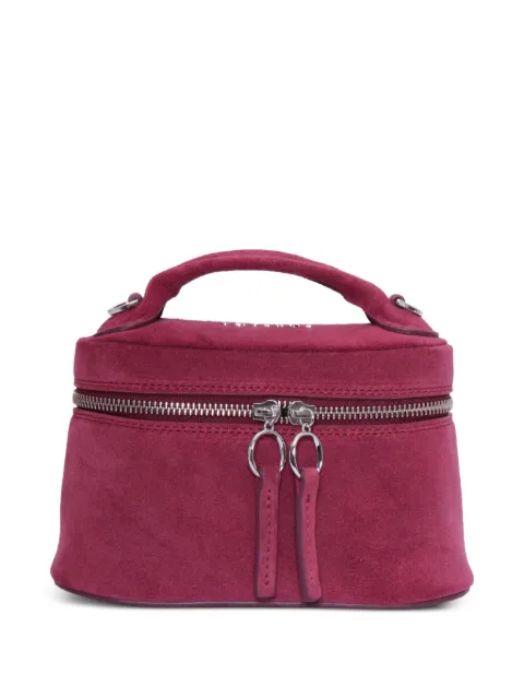 Orciani mini Joy suede tote bag Red B02247PEA