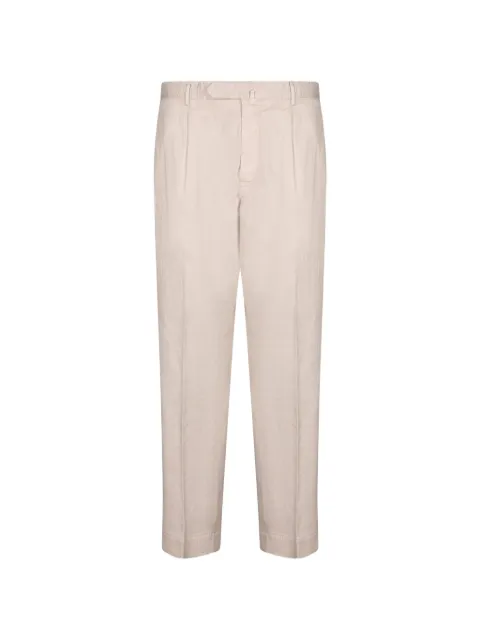 Dell'oglio pleated-detail trousers Neutrals PL01DSE1834