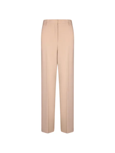 Blanca Vita Pisa pressed-crease trousers Neutrals PISA1352AGATA