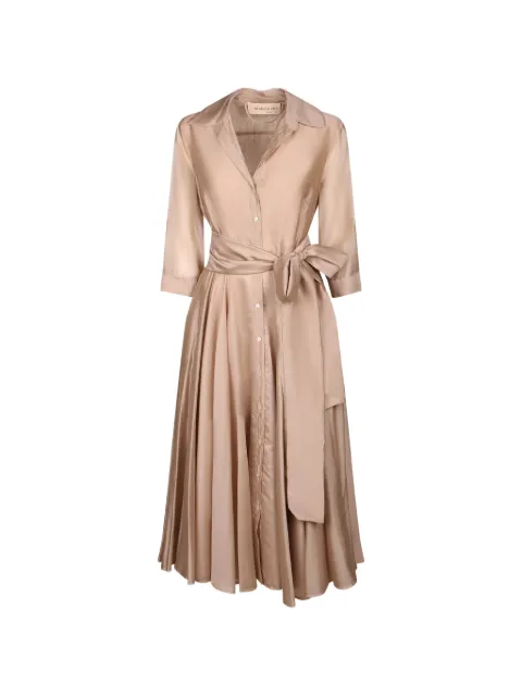 Blanca Vita Allia belted dress Neutrals ALLIA1824