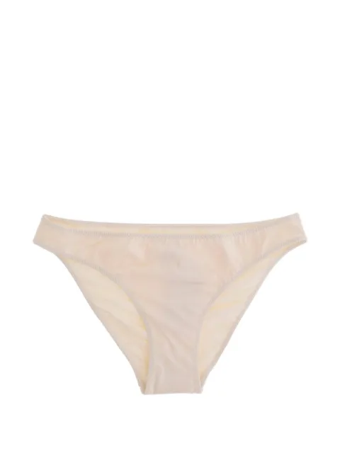 MC2 Saint Barth logo-detail bikini bottoms Neutrals MAIA001